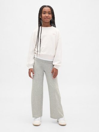 Leggings pieghevoli a gamba larga per bambini