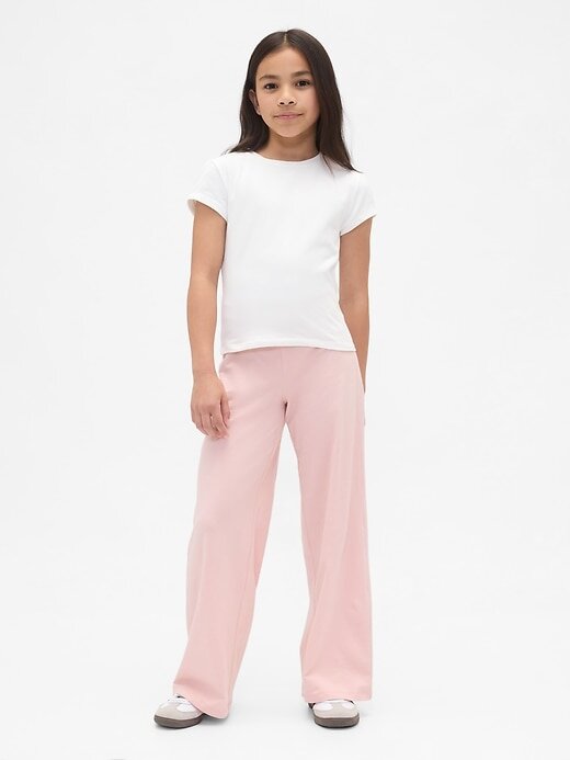 Leggings pieghevoli a gamba larga per bambini Leggings pieghevoli a gamba larga per bambini