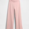 Leggings pieghevoli a gamba larga per bambini Leggings pieghevoli a gamba larga per bambini