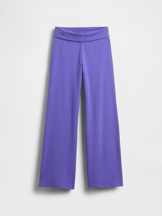 Leggings pieghevoli a gamba larga per bambini
