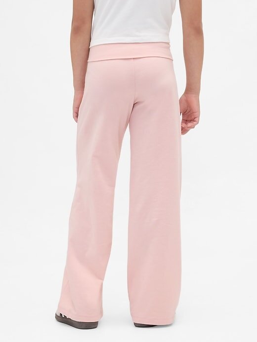 Leggings pieghevoli a gamba larga per bambini Leggings pieghevoli a gamba larga per bambini