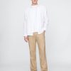 Lino-cotone cachi Lino-cotone cachi