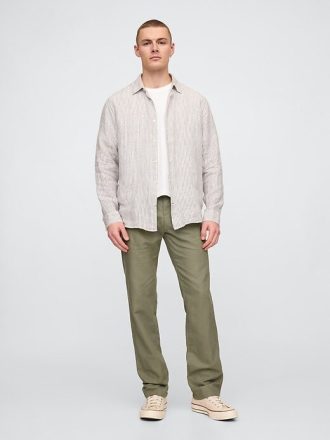 Lino-cotone cachi