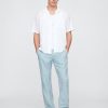 Lino-cotone cachi Lino-cotone cachi