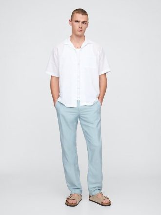 Lino-cotone cachi