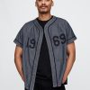 Maglia da baseball con logo Denim 1969 Maglia da baseball con logo Denim 1969