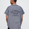 Maglia da baseball con logo Denim 1969 Maglia da baseball con logo Denim 1969