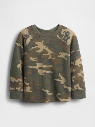 Maglia girocollo testurizzata per neonati e bambini piccoli