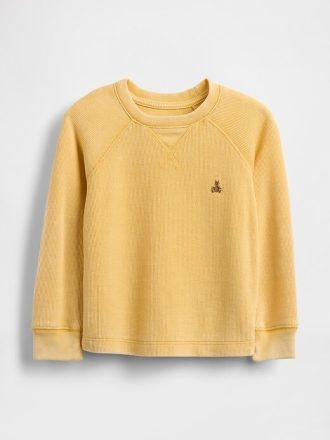 Maglia girocollo testurizzata per neonati e bambini piccoli