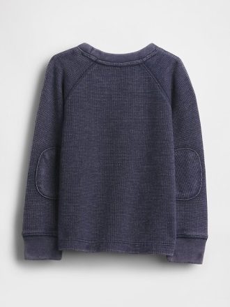 Maglia girocollo testurizzata per neonati e bambini piccoli