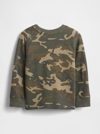 Maglia girocollo testurizzata per neonati e bambini piccoli