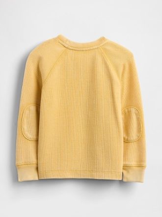 Maglia girocollo testurizzata per neonati e bambini piccoli