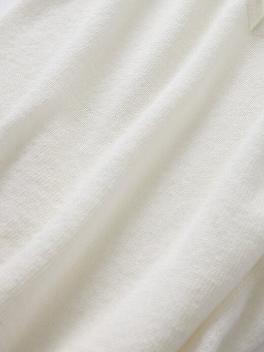Maglia in misto lino con maniche a sbuffo Maglia in misto lino con maniche a sbuffo