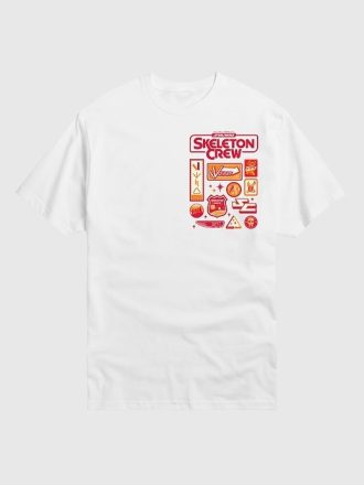 Maglietta a maniche corte con logo Star Wars Skeleton Crew