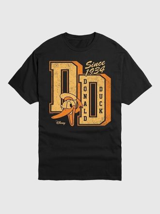 Maglietta a maniche corte Disney Donald Letterman
