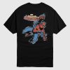Maglietta a maniche corte Marvel Grunge Spiderman