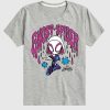 Maglietta a maniche corte per bambini Marvel Scribble Ghost Spider