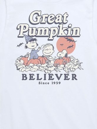 Maglietta a maniche corte per bambini Peanuts Pumpkin Pals