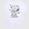 Maglietta a maniche corte per bambini Peanuts Snoopy Mummy And Bats