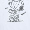 Maglietta a maniche corte per bambini Peanuts Snoopy Mummy And Bats