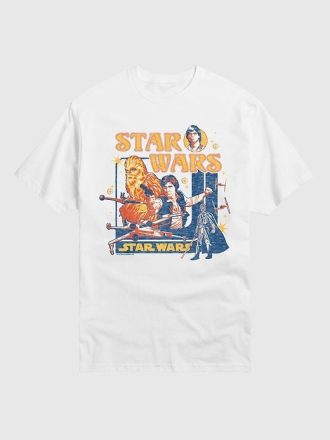 Maglietta a maniche corte Star Wars Retro Group
