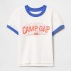 Maglietta Camp Gap Ringer per neonati e bambini piccoli Maglietta Camp Gap Ringer per neonati e bambini piccoli