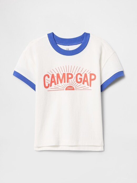 Maglietta Camp Gap Ringer per neonati e bambini piccoli Maglietta Camp Gap Ringer per neonati e bambini piccoli