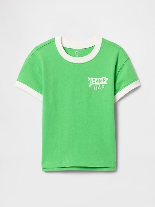 Maglietta Camp Gap Ringer per neonati e bambini piccoli Maglietta Camp Gap Ringer per neonati e bambini piccoli
