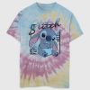 Maglietta con stampa tie-dye di Lilo e Stitch per bambini Maglietta con stampa tie-dye di Lilo e Stitch per bambini