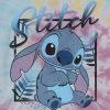 Maglietta con stampa tie-dye di Lilo e Stitch per bambini Maglietta con stampa tie-dye di Lilo e Stitch per bambini