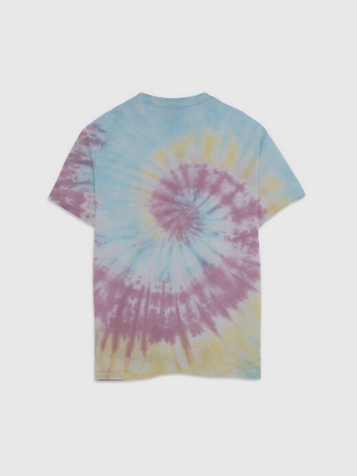 Maglietta con stampa tie-dye di Lilo e Stitch per bambini Maglietta con stampa tie-dye di Lilo e Stitch per bambini