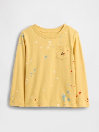 Maglietta con tasca abbinabile per neonati e bambini piccoli