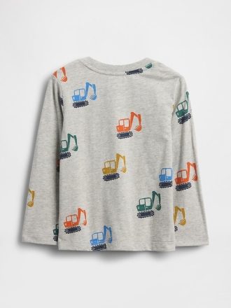 Maglietta con tasca abbinabile per neonati e bambini piccoli