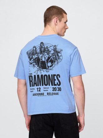 Maglietta corta con grafica Heavyweight Ramones