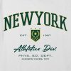 Maglietta corta con grafica squadrata New York Athletics per bambini Maglietta corta con grafica squadrata New York Athletics per bambini