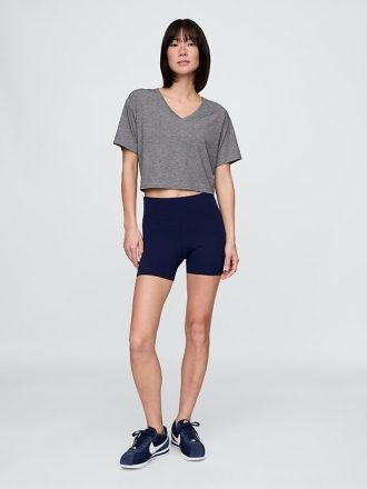 Maglietta corta con scollo a V GapFit Breathe