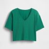Maglietta corta con scollo a V GapFit Breathe