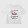 Maglietta corta squadrata con grafica California Strawberries per bambini Maglietta corta squadrata con grafica California Strawberries per bambini