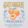 Maglietta corta squadrata con grafica Georgia Peaches per bambini Maglietta corta squadrata con grafica Georgia Peaches per bambini