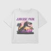Maglietta corta squadrata con grafica Jurassic Park per bambini Maglietta corta squadrata con grafica Jurassic Park per bambini