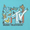 Maglietta corta squadrata con grafica MTV Butterflies per bambini Maglietta corta squadrata con grafica MTV Butterflies per bambini