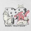 Maglietta corta squadrata con grafica MTV Cats per bambini Maglietta corta squadrata con grafica MTV Cats per bambini
