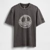 Maglietta Gap × Disney con teschio The Nightmare Before Christmas di Tim Burton Maglietta Gap × Disney con teschio The Nightmare Before Christmas di Tim Burton
