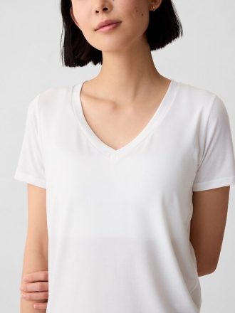Maglietta GapFit Breathe con scollo a V