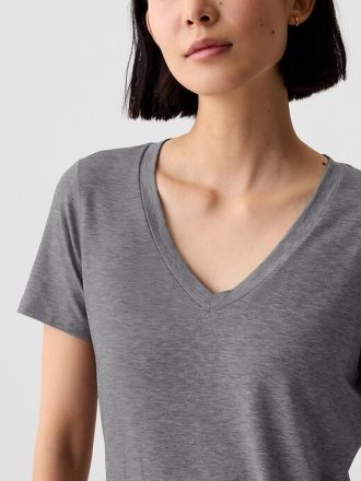 Maglietta GapFit Breathe con scollo a V