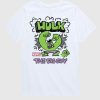 Maglietta grafica a maniche corte con scarabocchio The Incredible Hulk della Marvel per bambini Maglietta grafica a maniche corte con scarabocchio The Incredible Hulk della Marvel per bambini
