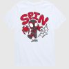 Maglietta grafica a maniche corte Marvel Spin Doodle per bambini