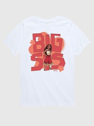 Maglietta grafica a maniche corte per bambini Moana 2 Big Sis Moana