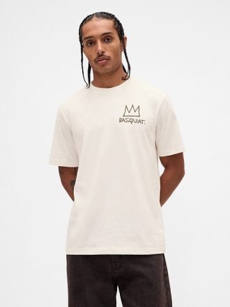 Maglietta grafica Basquiat