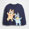 Maglietta grafica Bluey per neonati e bambini piccoli Maglietta grafica Bluey per neonati e bambini piccoli